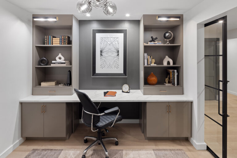 Home Office Basement Transformation