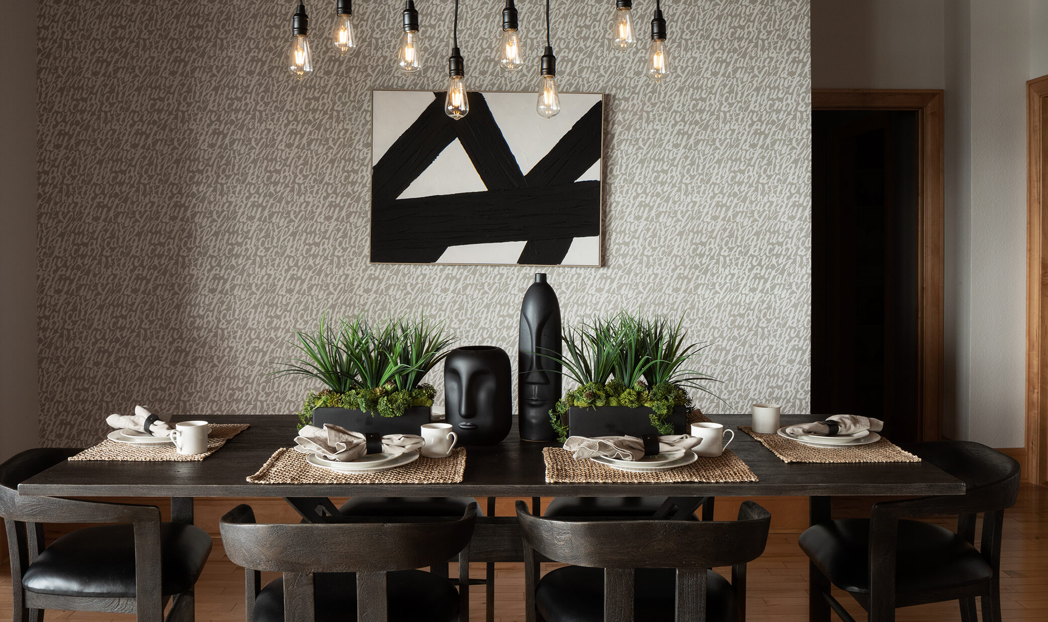 Mid-Century Modern Dining Room in Tempe, AZ.