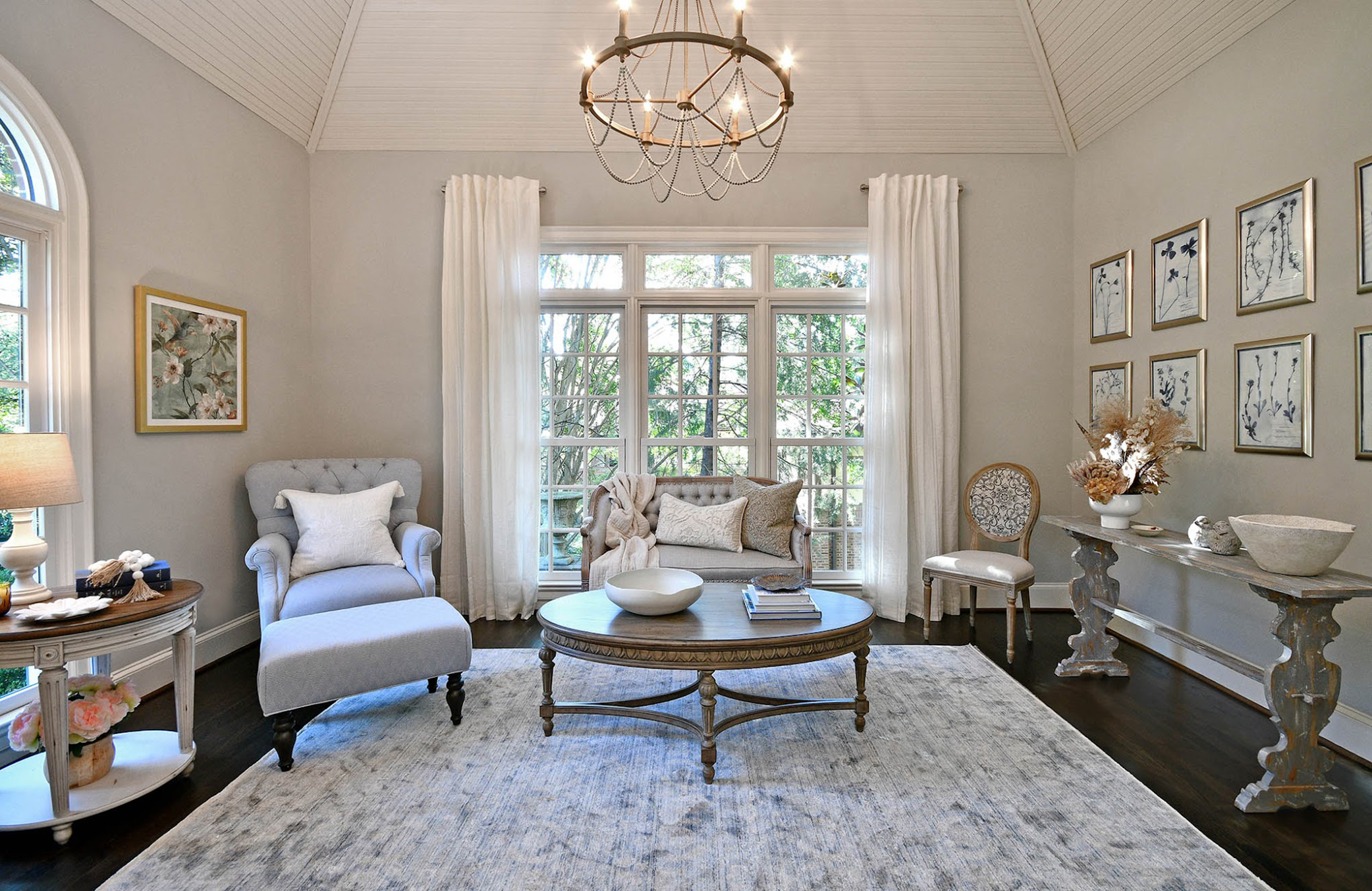 Traditional and classical interior design plan by Shaunna Cooper in greater Tempe area.