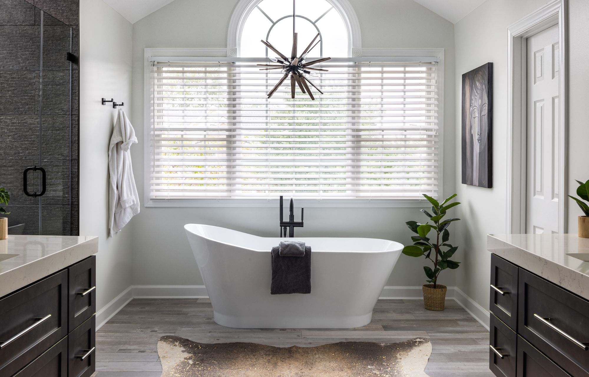 Modern bathroom in Mesa.