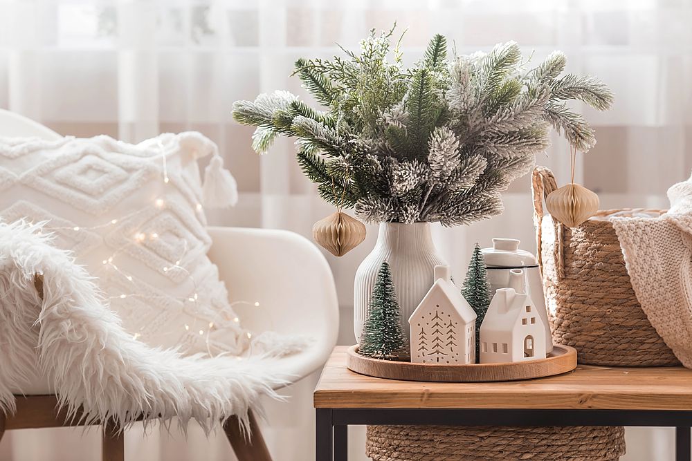 Freshen up any natural materials.