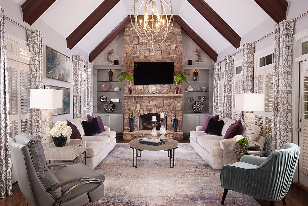 A harmonious color scheme combines complementary colors, tones and shades to create a cohesive look.
